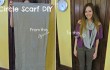 Design DIY: Pillowcase to Infinity Scarf DIY