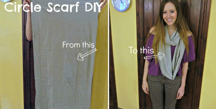 Design DIY: Pillowcase to Infinity Scarf DIY